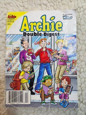 Archie Double Digest Comic #224 2012 Softcover Comic Book Archie Comics VG Good